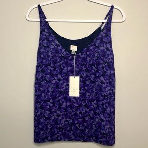 NWT A New Day Floral Cami Blouse Sz XS